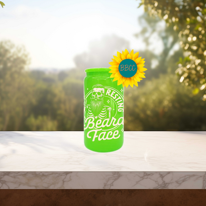 Bearded Skull Tumbler