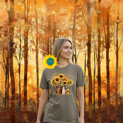 Sunflower Harvest T - Shirts