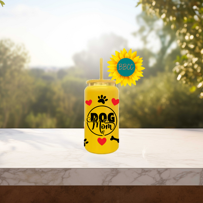 Pet Mom 16oz Stainless Steel or Plastic Tumbler