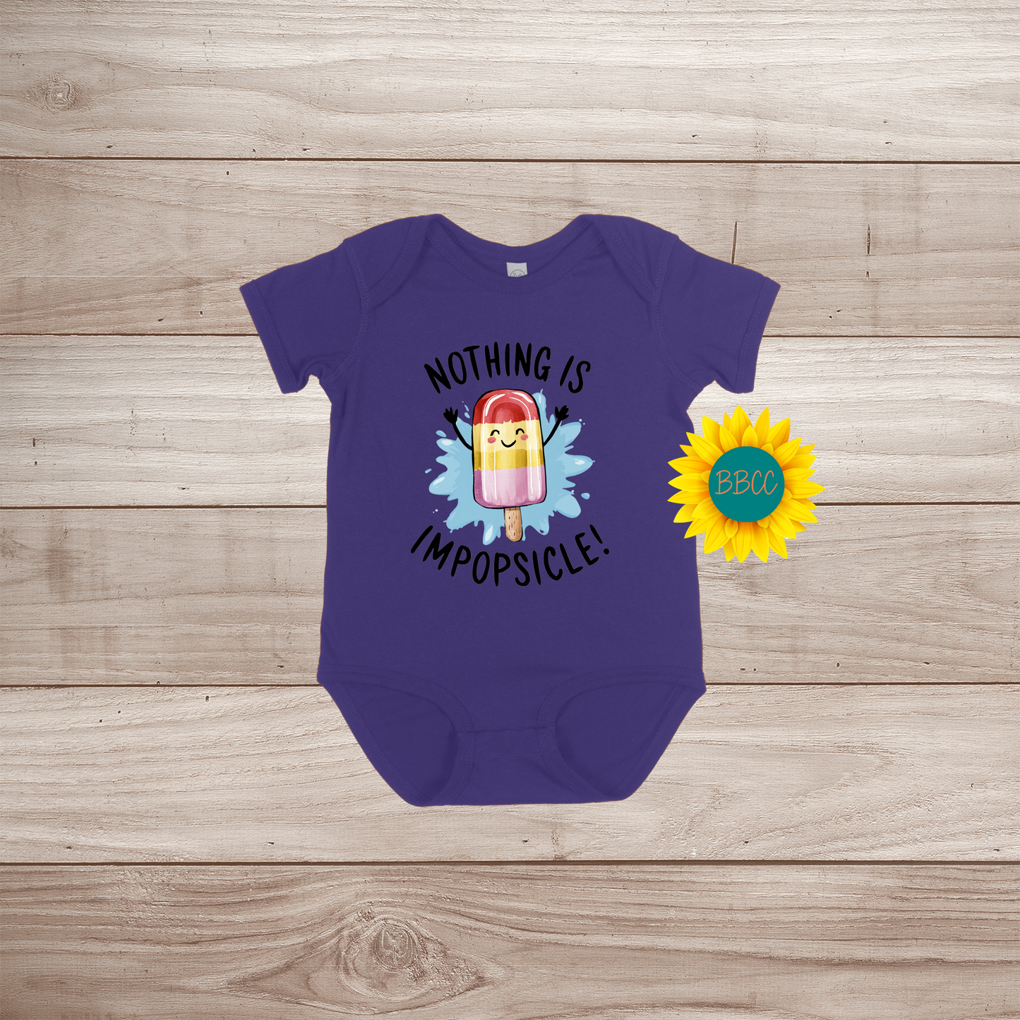 Baby Impossi-Cute Short Sleeve Romper