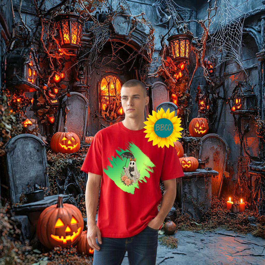 Floral Haunt T - Shirts