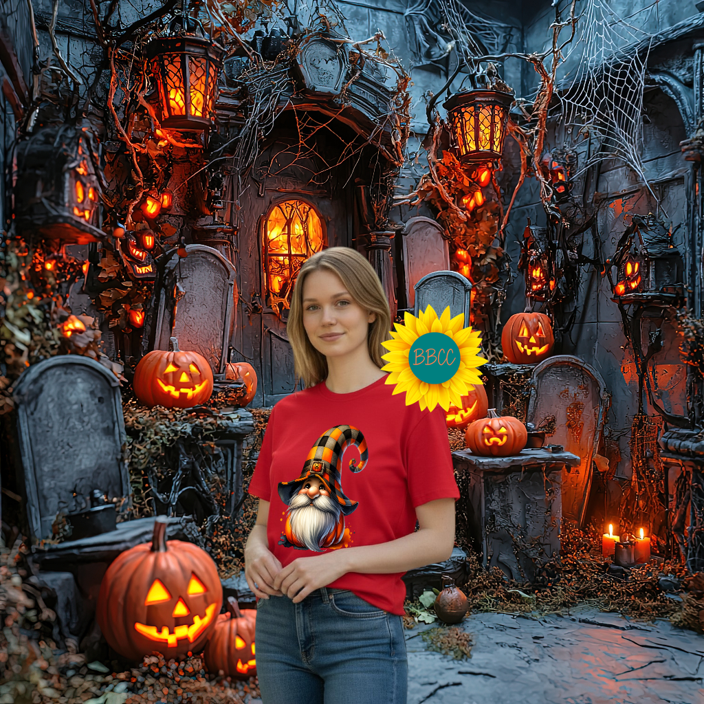 Spooky Season Gnome T - Shirts