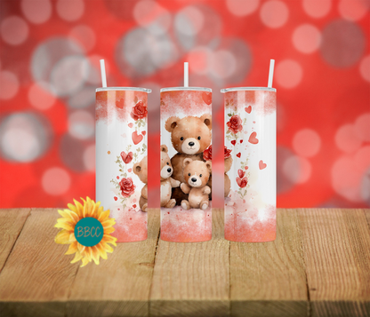 Red Bears Tumbler