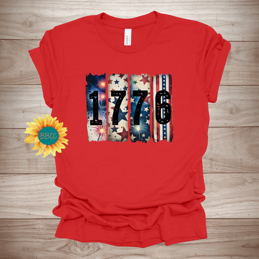 1776 Patriotic Americana T-Shirt