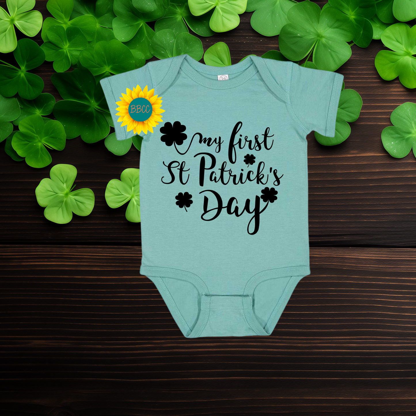 Baby My First St. Patrick’s Day Romper