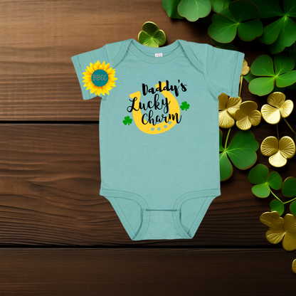 Daddy's Lucky Charm Baby Romper – St. Patrick’s Day