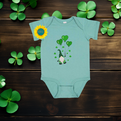 Baby St. Patrick’s Day Gnome Baby Romper