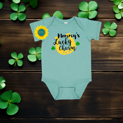 Baby Mommy's Lucky Charm Baby Romper – St. Patrick’s Day