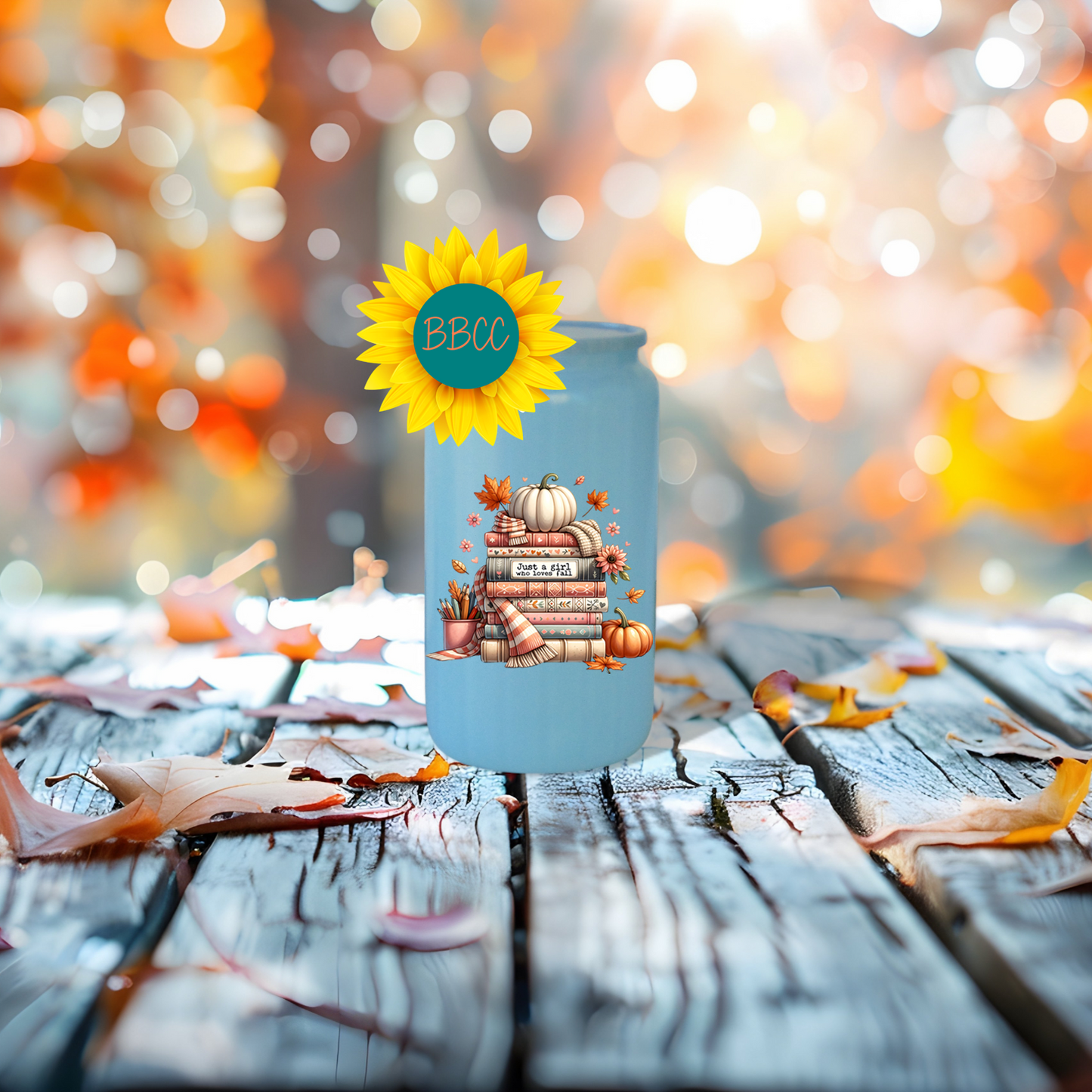 Autumn Chapters Tumbler