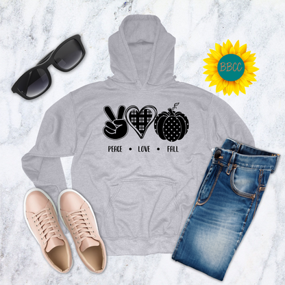 Peace Love Fall Hoodie