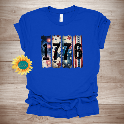 1776 Patriotic Americana T-Shirt