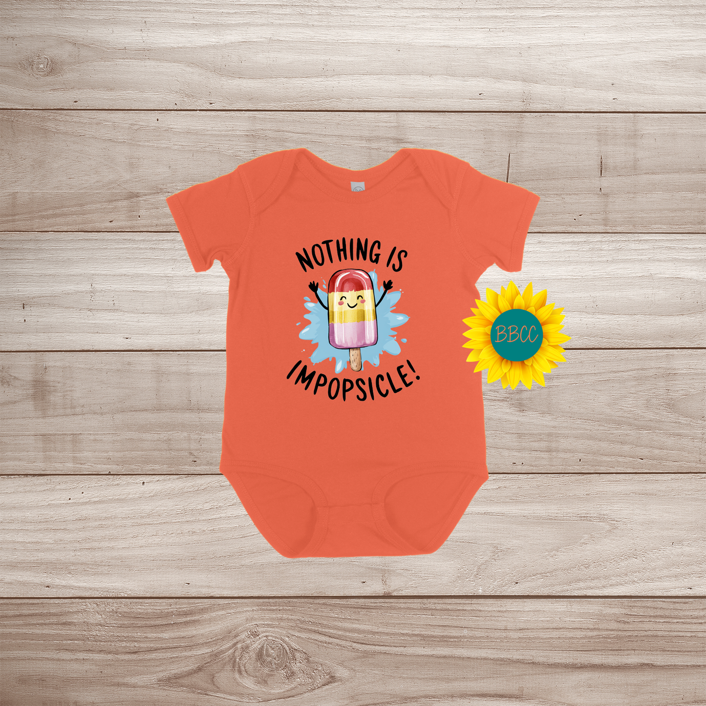 Baby Impossi-Cute Short Sleeve Romper