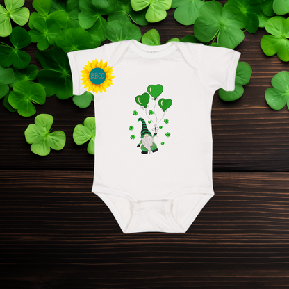 Baby St. Patrick’s Day Gnome Baby Romper
