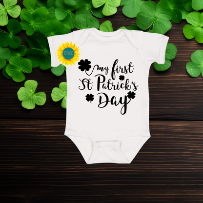 Baby My First St. Patrick’s Day Romper